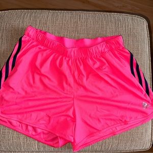 Adidas Hot Pink athletic shorts